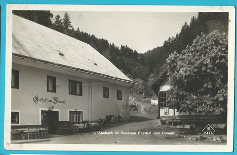 AK Johnsbach im Gesäuse. Gasthof zum Donner.