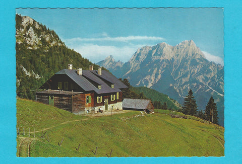 AK Grabneralm mit Großem Buchstein.