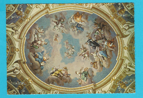 AK Stiftsbibliothek Admont. Deckenfresko v. Barth. Altomonte. Die weltlichen Wissenschaften.