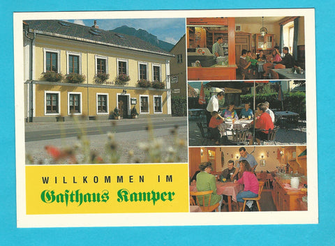 AK Admont 19. Gasthaus Kamper. Bacher Ges. m.b.H.