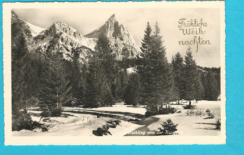 AK Kaibling von der Kaiserau. Fröhliche Weihnachten. (1940)