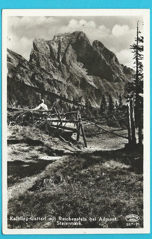 AK Kalbling-Gatterl mit Reichenstein bei Admont. (1943-44)