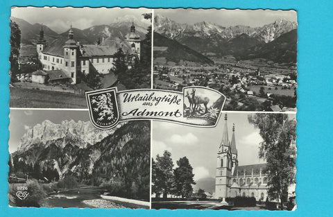 AK Urlaubsgrüße aus Admont.