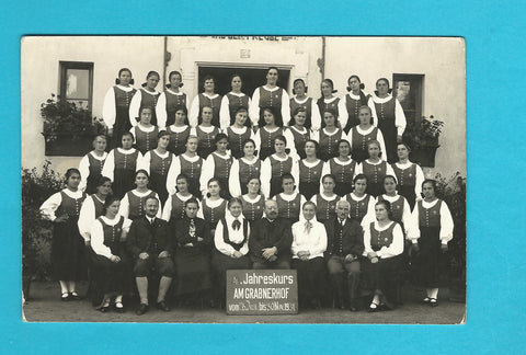 AK 4. Jahreskurs am Grabnerhof vom 26. Jan. bis. bis 30. Nov. 1931. Admont.