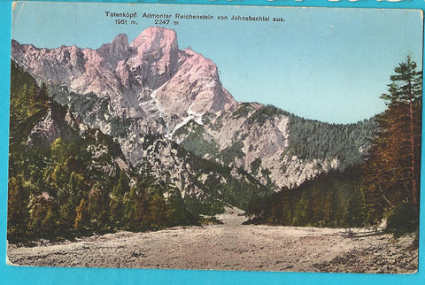 AK Totenköpfl Admonter Reichenstein von Johnsbachtal aus. (1912)