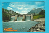 AK Gesäuse. Malerisches Ennstal. Staudamm bei Gstatterboden.