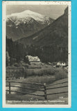 AK Hotel Gesäuse, Station Gstatterboden mit Tamischbachturm. (1933)