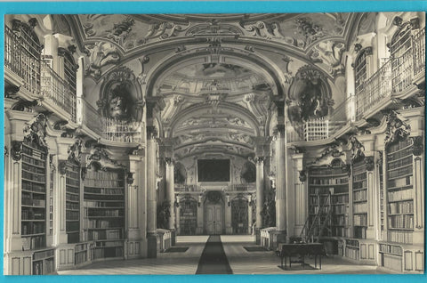 AK Stift Admont. Bibliothek. (1930)