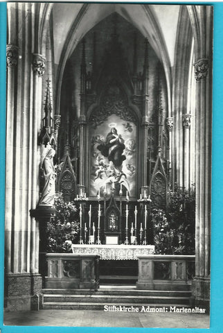 AK Admont Stiftskirche Marienaltar.