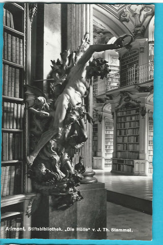 AK Admont Stiftsbibliothek Die Hölle v. K. Th. Stammel.