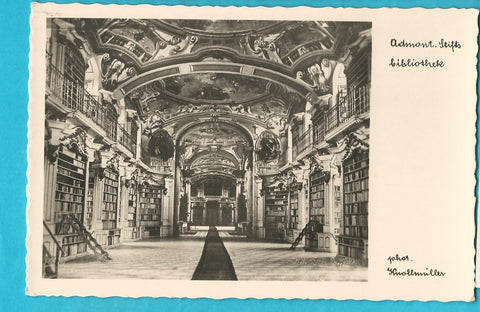 AK Admont Stiftsbibliothek. (1933)