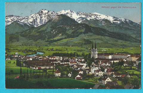 AK Admont gegen die Hallermauern (1914)