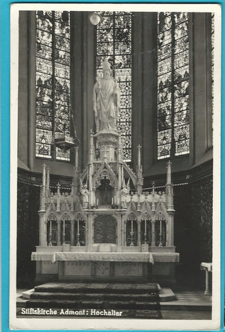 AK Admont. Stiftskirche. Hochaltar.
