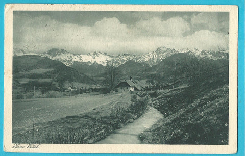 AK Admont mit den Hallermauern. (1922)
