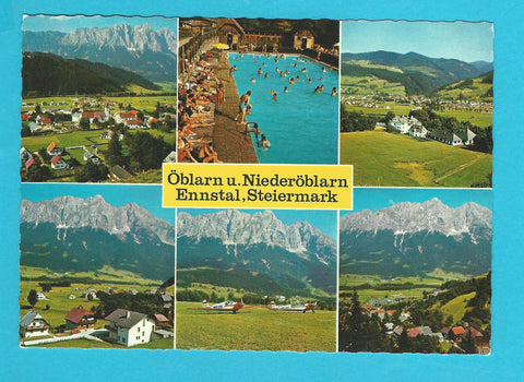 AK Öblarn und Niederöblarn.
