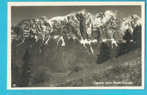 AK Öblarn. Bergfrühling. (1928)