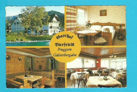 AK Galsterbergalm. Pruggern. Gasthof Bierfriedl. Bes. Fam. Franz Perhab.