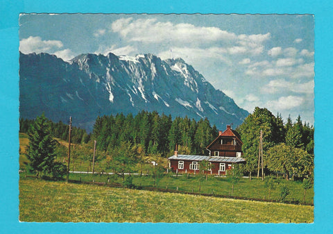 AK Gasthof Häuserl im Wald Mitterberg Gröbming.