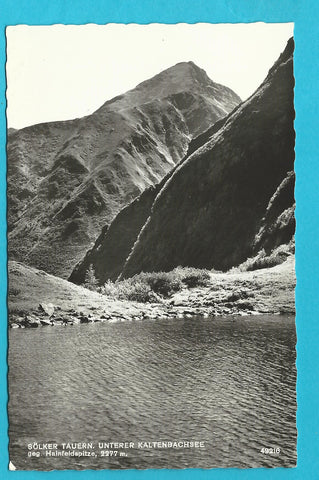 AK Sölker Tauern. Unterer Kaltenbachsee. (1965)