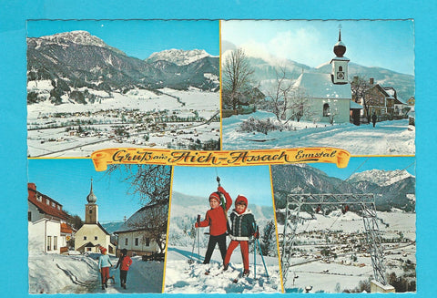 AK Gruß aus Aich-Assach.