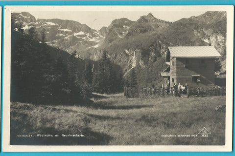 AK Seewigtal, Wödl-Hütte. (1927)