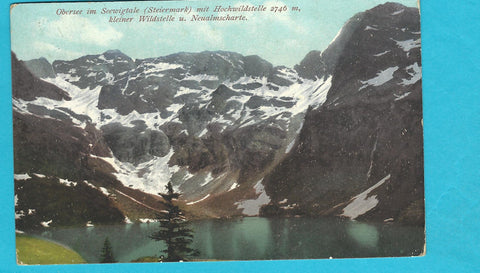 AK Obersee im Seewigtale mit Hochwildstelle. (1907)