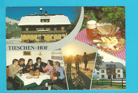 AK Gröbming. Tieschen-Hof. Gasthof Pension Fam. Wieser. Mitterberg-Dorf.