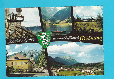 AK Herzliche Grüße aus dem Luftkurort Gröbming.