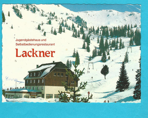 AK Donnersbach. JUgendgästehaus und Selbstbedienungsrestaurant. Lackner.