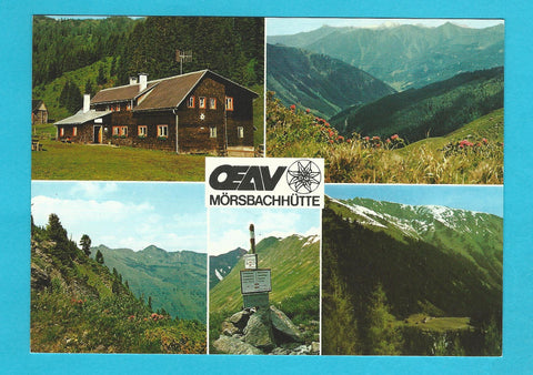 AK Donnersbachwald. Mörsbachhütte. OEAV.