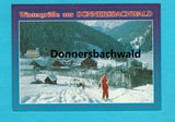 AK Wintergrüße aus Donnersbachwald.