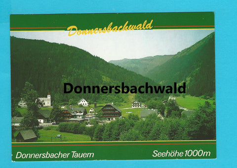 AK Donnersbachwald.