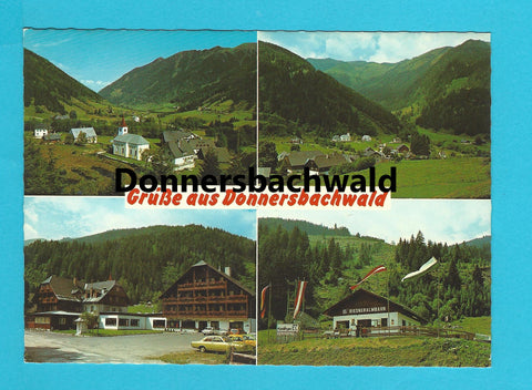 AK Grüße aus Donnersbachwald.