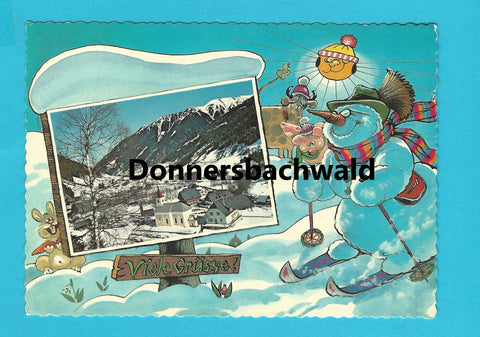 AK Donnersbachwald. Viele Grüße.