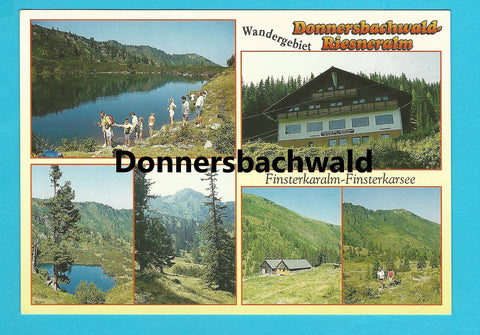AK Donnersbachwald. Riesneralm.