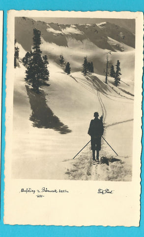 AK Aufstieg zum Bärneck.