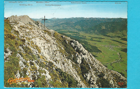 AK Stoderzinken. Gipfelkreuz.
