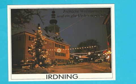 AK Irdning. Fröhliche Weihnachten.