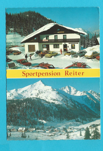 AK Donnersbach. Sportpension Reiter Schischule Planneralm.