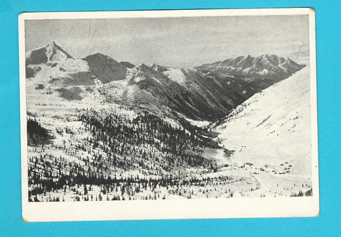 AK Planneralpe. Blick gegen Schoberspitze und Grimmingstock.
