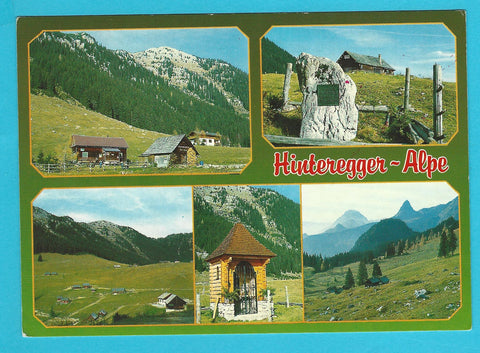 AK Hintereggeralm-Hütte bei Liezen.