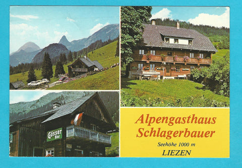 AK Liezen. Alpengasthaus Schlagerbauer.