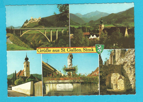 AK Grüße aus St. Gallen.