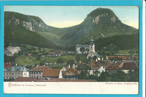 AK Hieflau im Gesäuse.
