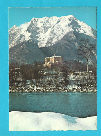 AK Schloß Trautenfels mit Grimming.