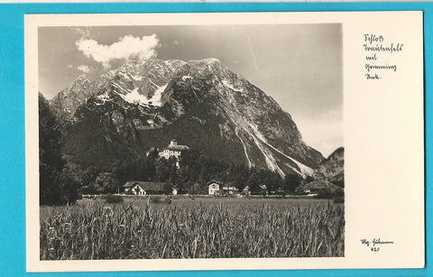 AK Schloss Trautenfels mit Grimming.