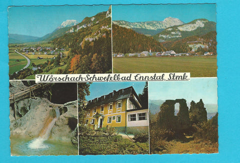 AK Wörschach Schwefelbad. Ennstal.