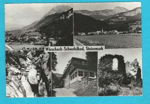 AK Wörschach Schwefelbad.