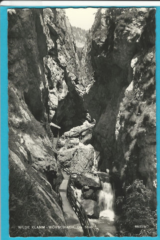 AK Wörschach. Wilde Klamm. (1959)