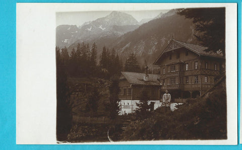 AK Gasthof Breitlahner. Dornauberg 70. Ginzling (1924)